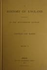 A History of England Principally in the Seventeenth Century, Volume 2 (of 6)