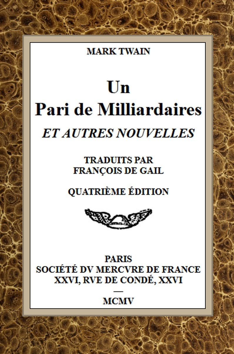 UN Pari De Milliardaires Et Autres Nouvelles