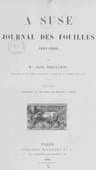 A Suse: Journal Des Fouilles, 1884-1886