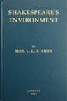 Shakespeare's Environment
