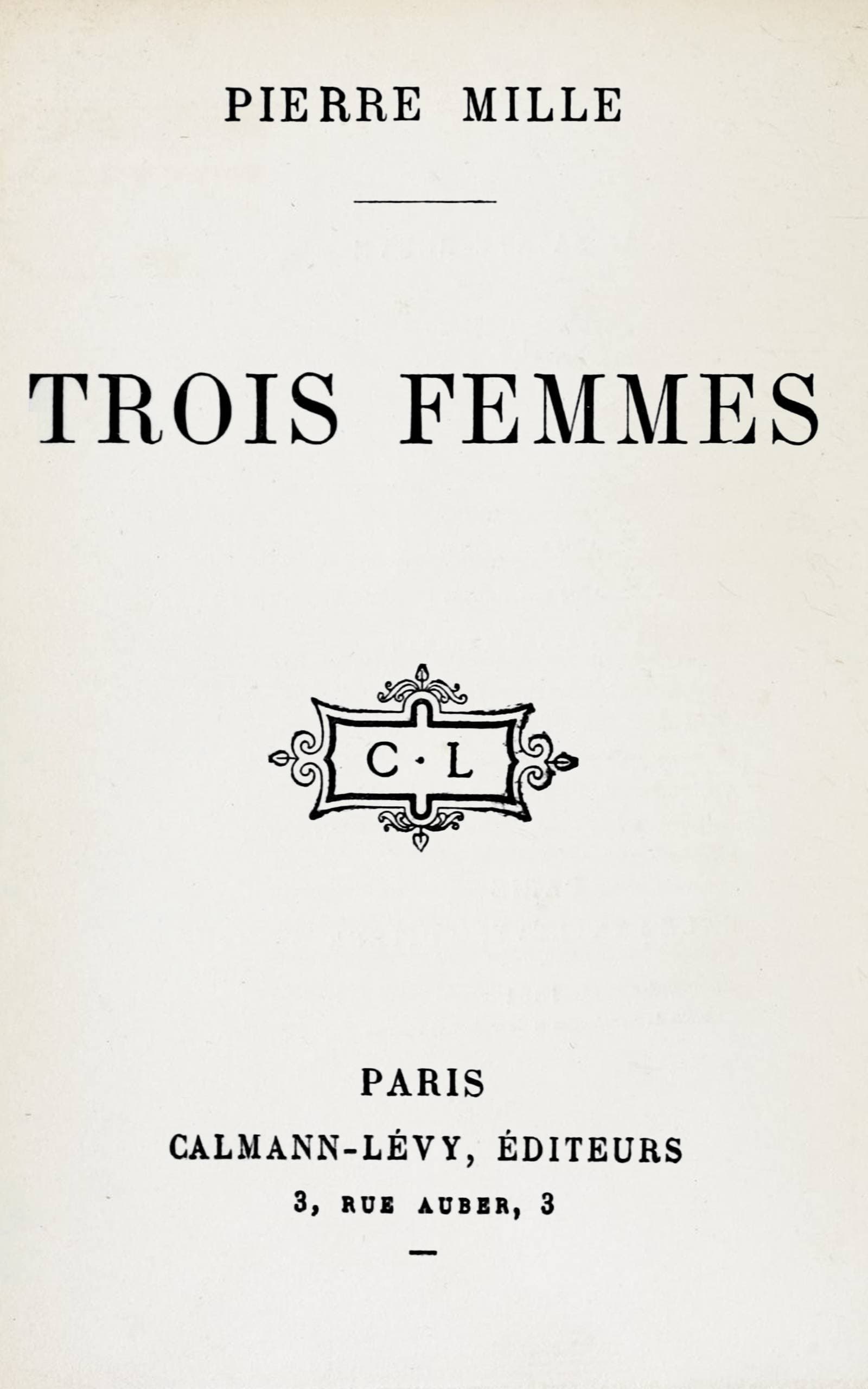 Trois Femmes