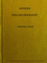 Modern English Biography, Volume 2 (of 4), I-Q