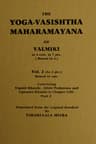 The Yoga-Vasishtha Maharamayana of Valmiki, Vol. 2 (of 4), Part 2 (of 2)