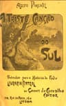 A Triste Canção Do Sul (subsidios Para a Historia Do Fado)