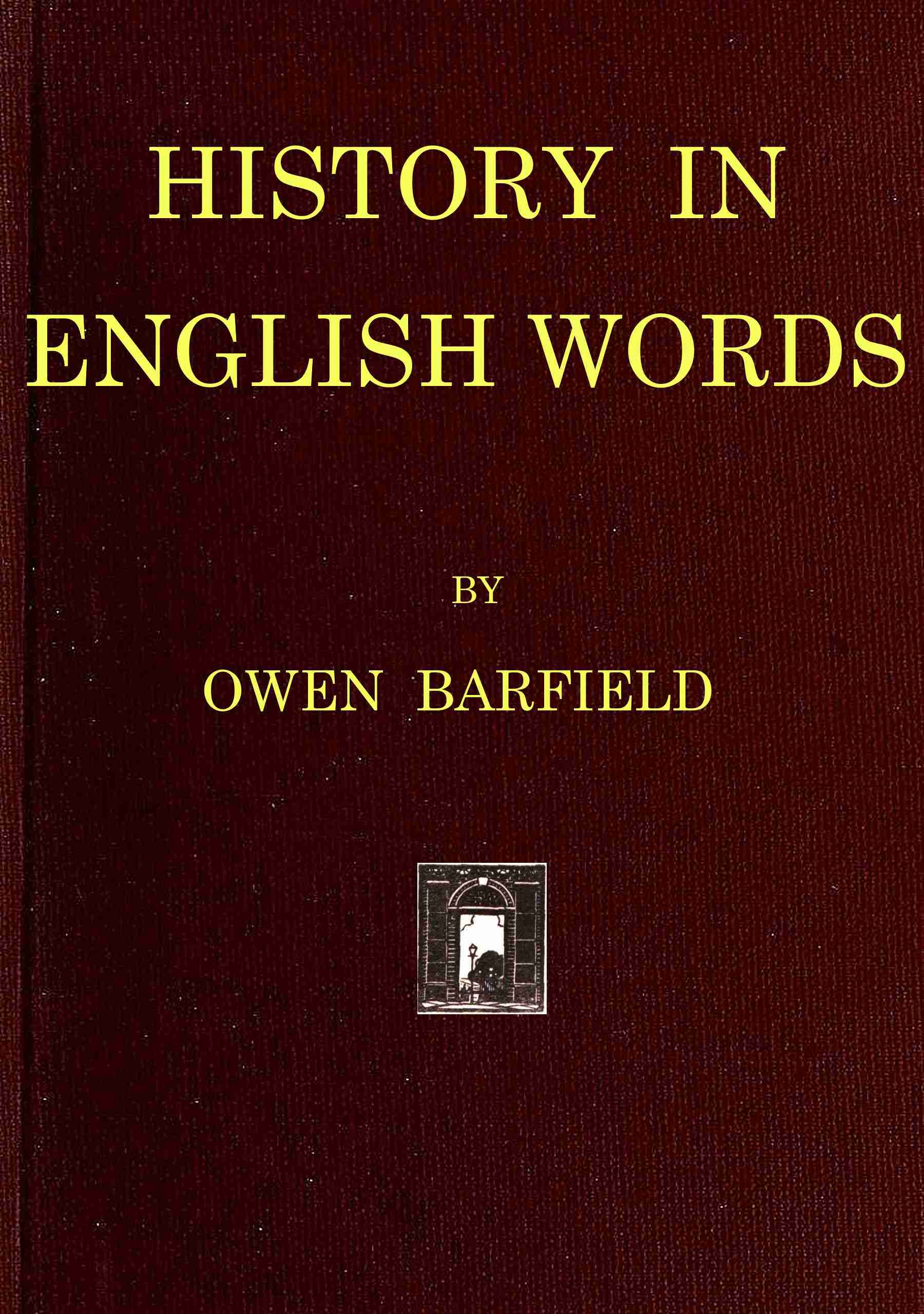 History in English Words
