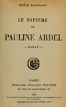 Le Baptême De Pauline Ardel: Roman