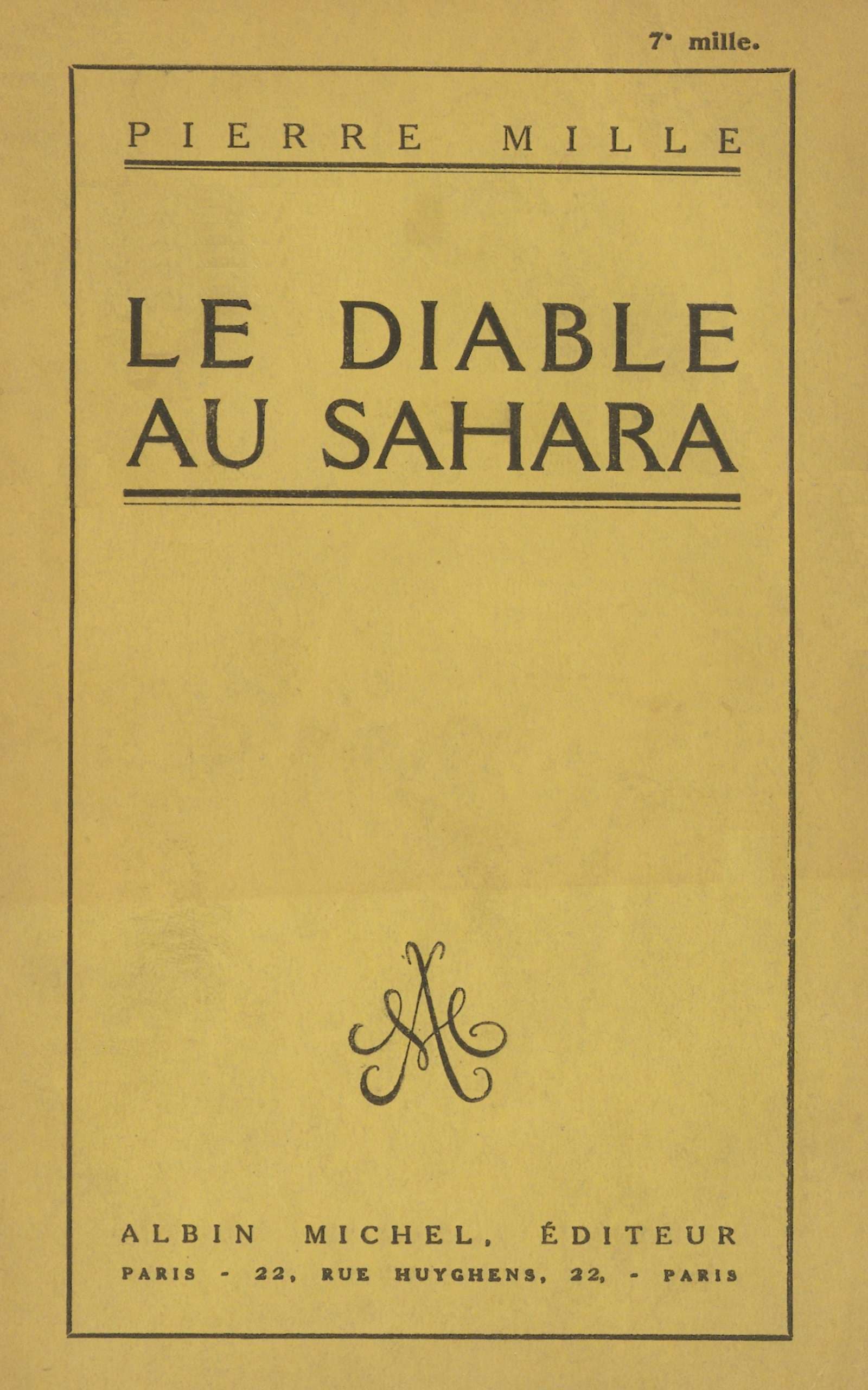 Le Diable Au Sahara