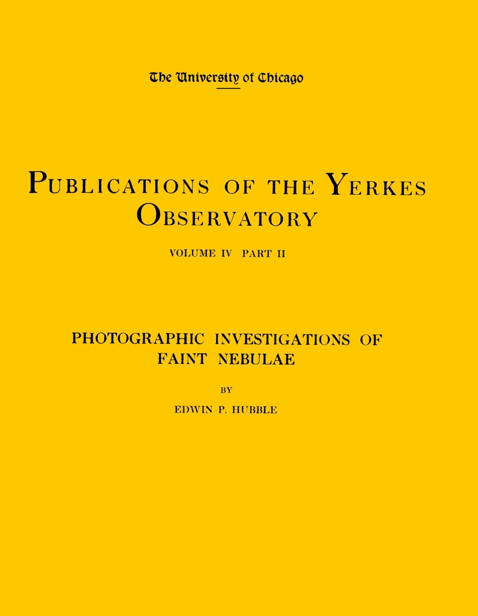 Photographic Investigations of Faint Nebulae