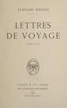 Lettres De Voyage (1892-1913)