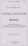 The Journal of Prison Discipline and Philanthropy (vol. XV, No. I, January 1860)