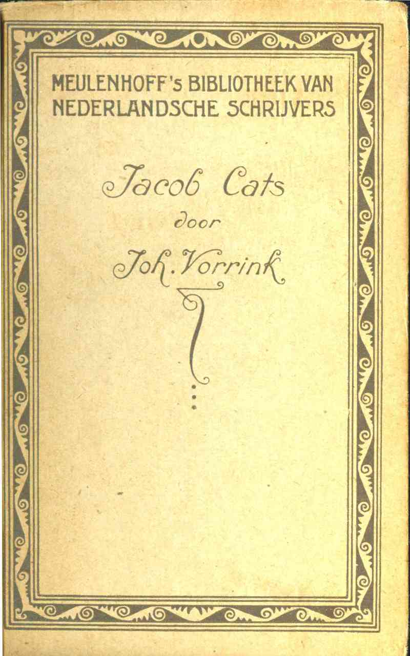 Jacob Cats: Keur Uit Zijn Verhalende Gedichten