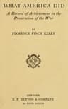 What America Did: A Record of Achievement in the Prosecution of the War