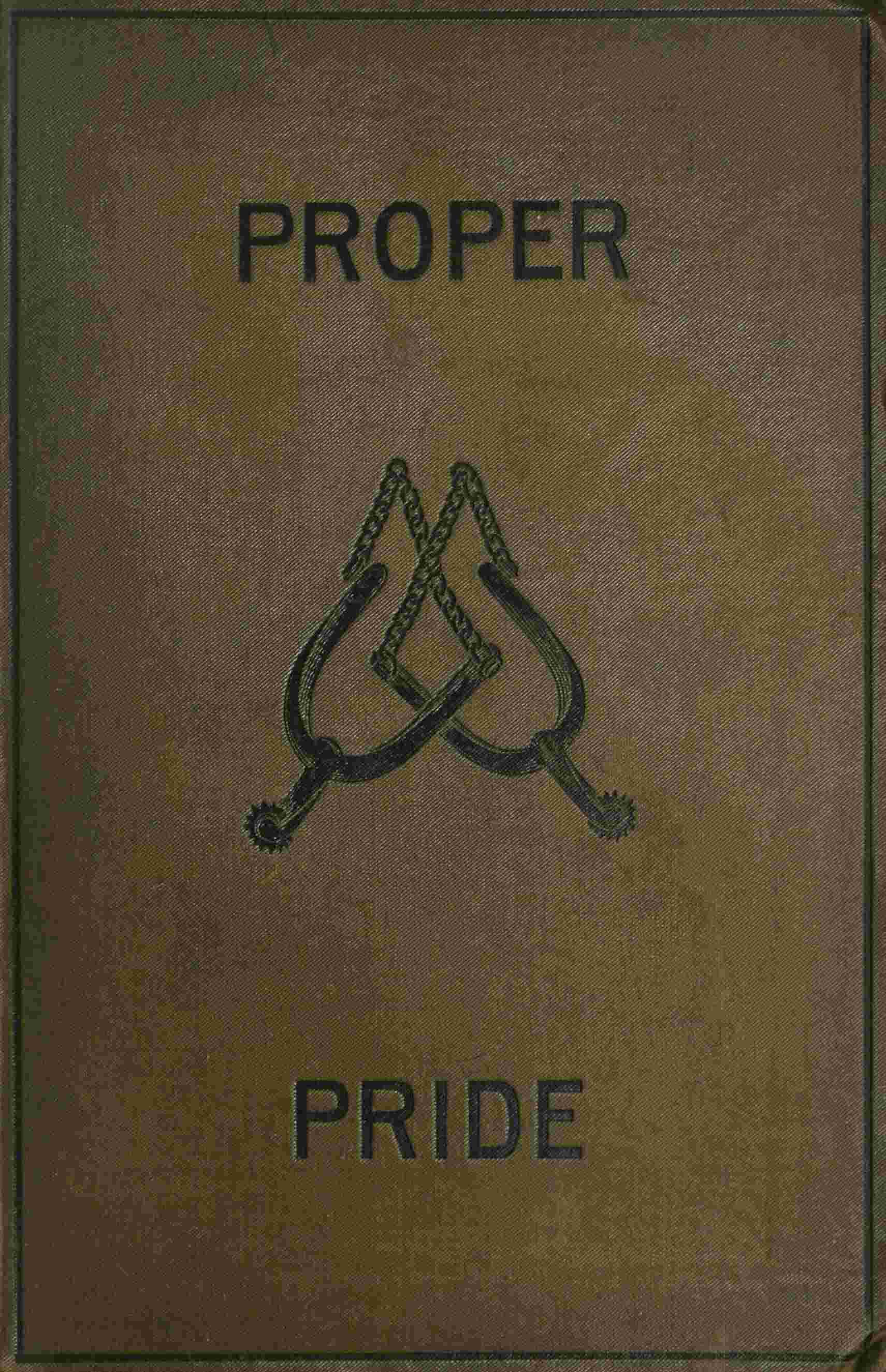 Proper Pride: A Novel. Volume 3 (of 3)