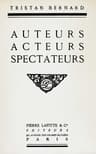 Auteurs, Acteurs, Spectateurs
