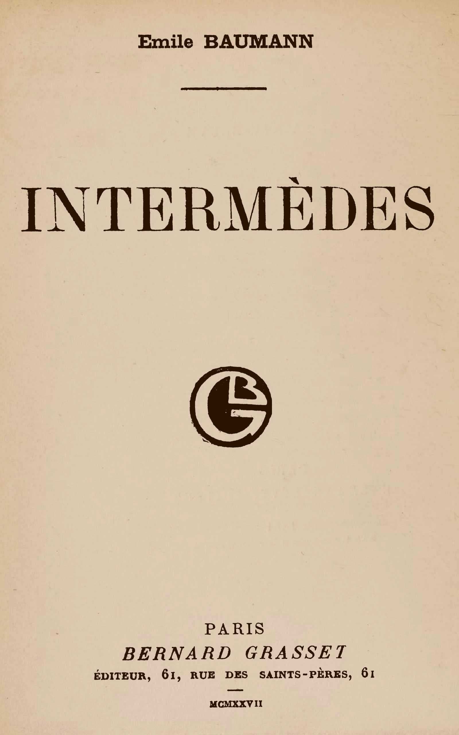 Intermèdes