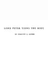 Lord Peter Views the Body