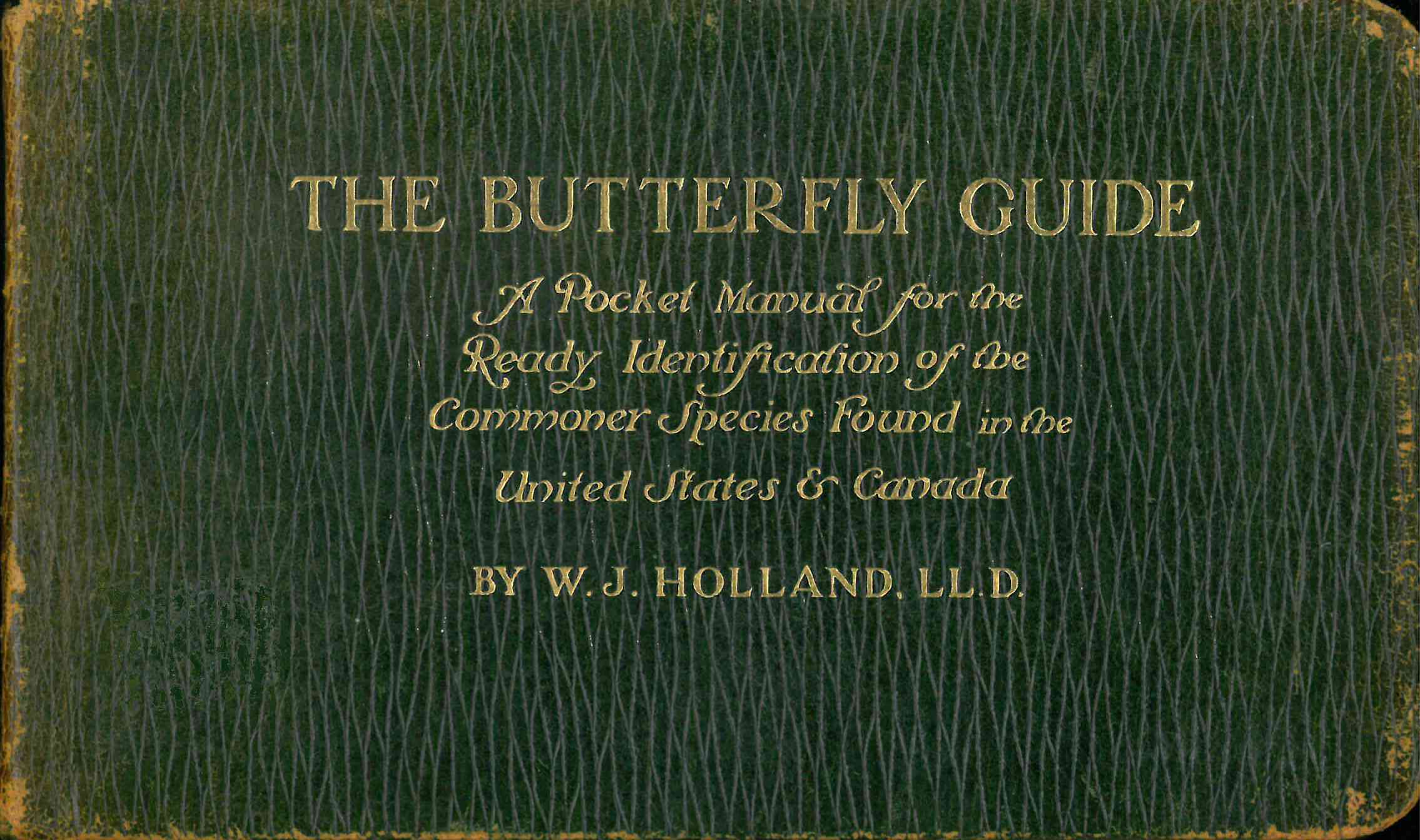 The Butterfly Guide: A Pocket Manual for the Ready Identification of the Commoner Species Found in the United States and Canada