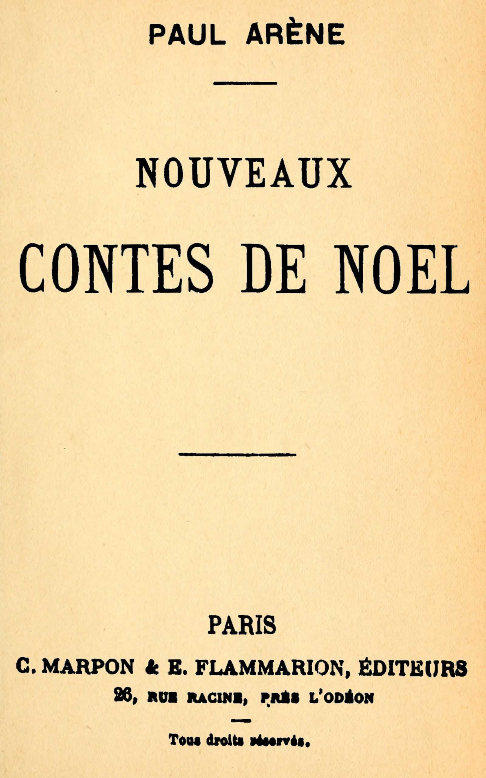 Nouveaux Contes De Noël
