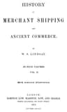 History of Merchant Shipping and Ancient Commerce, Volume 2 (of 4)