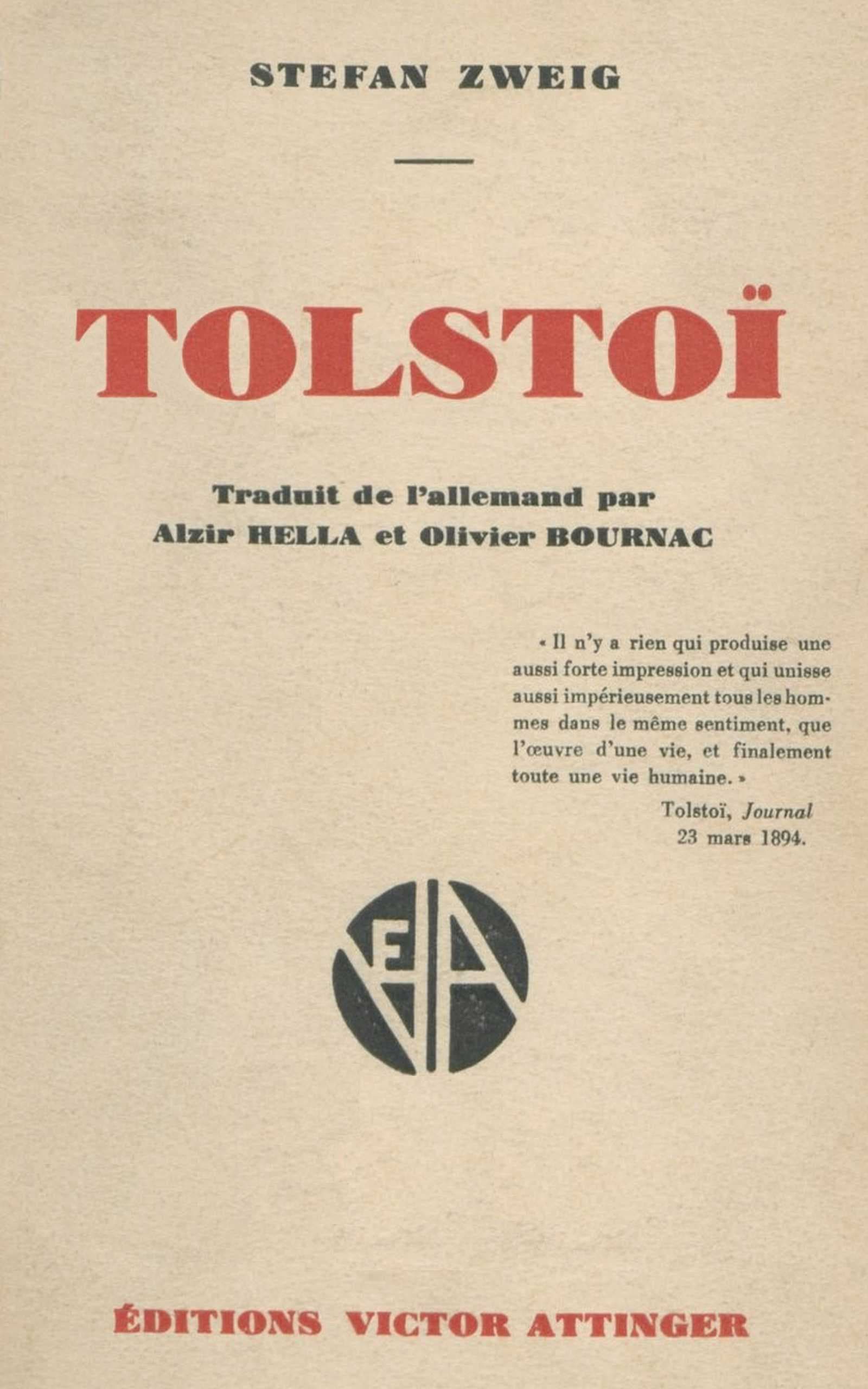 Tolstoï