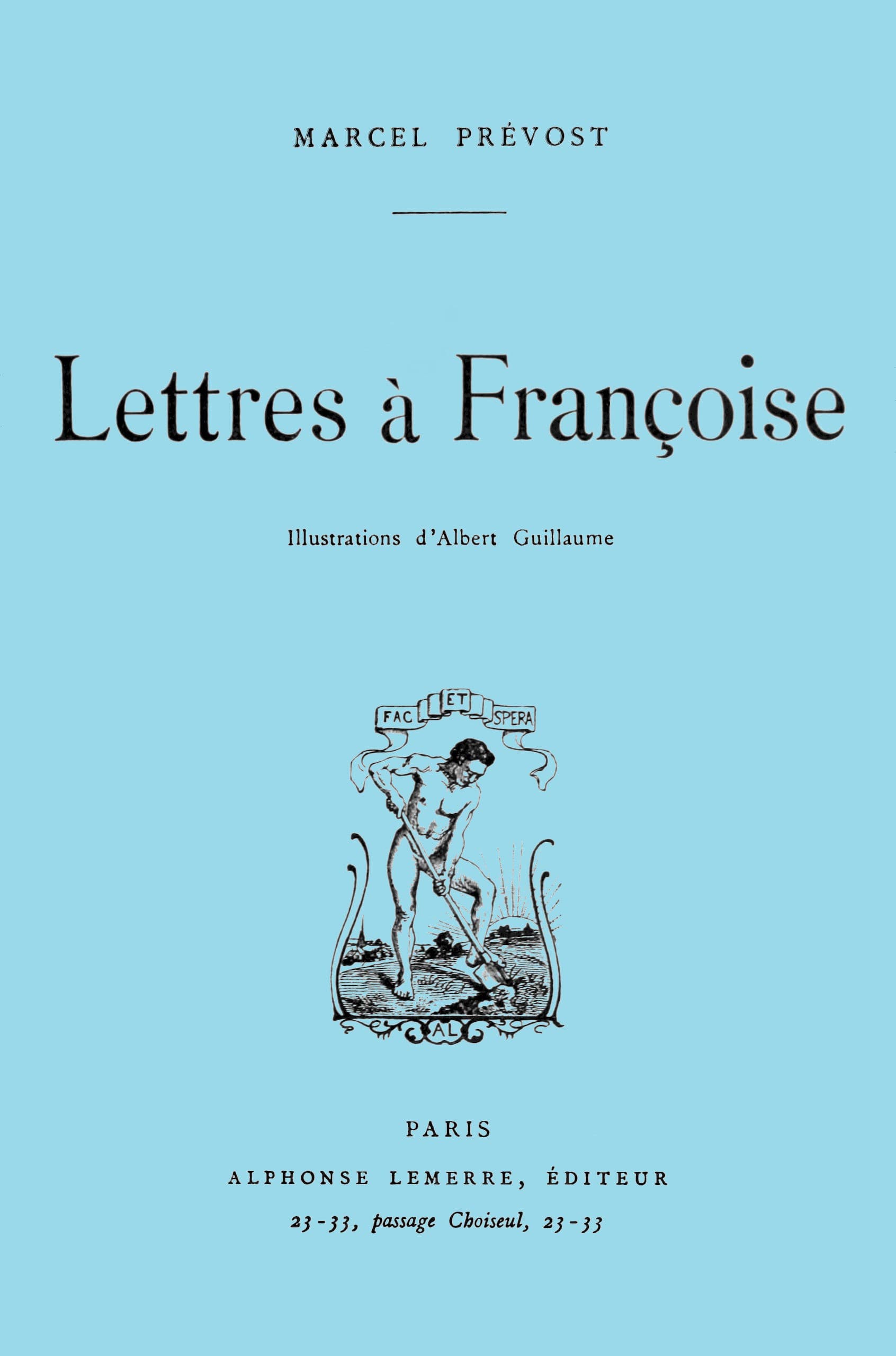 Lettres À Françoise