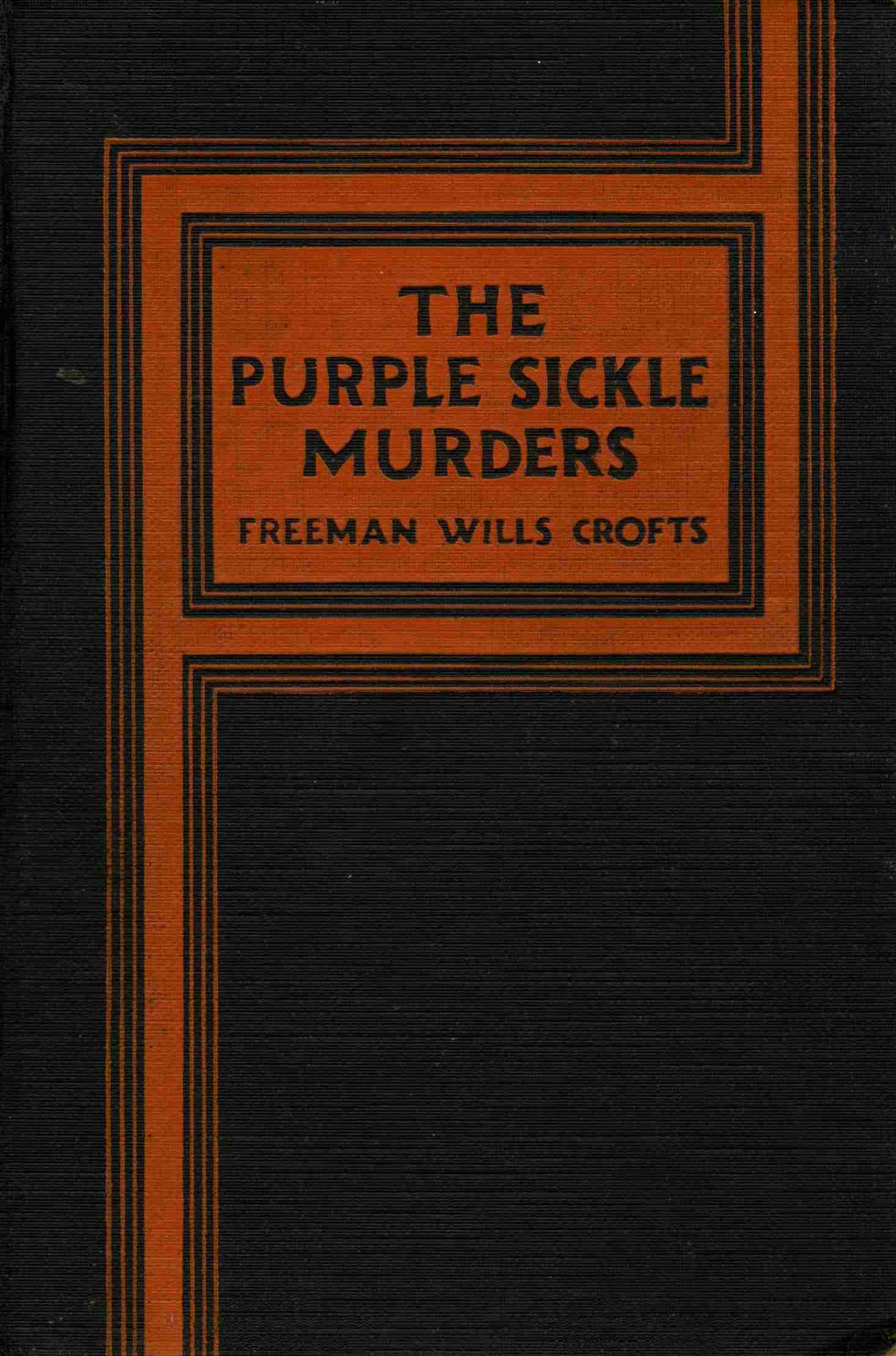 The Purple Sickle Murders