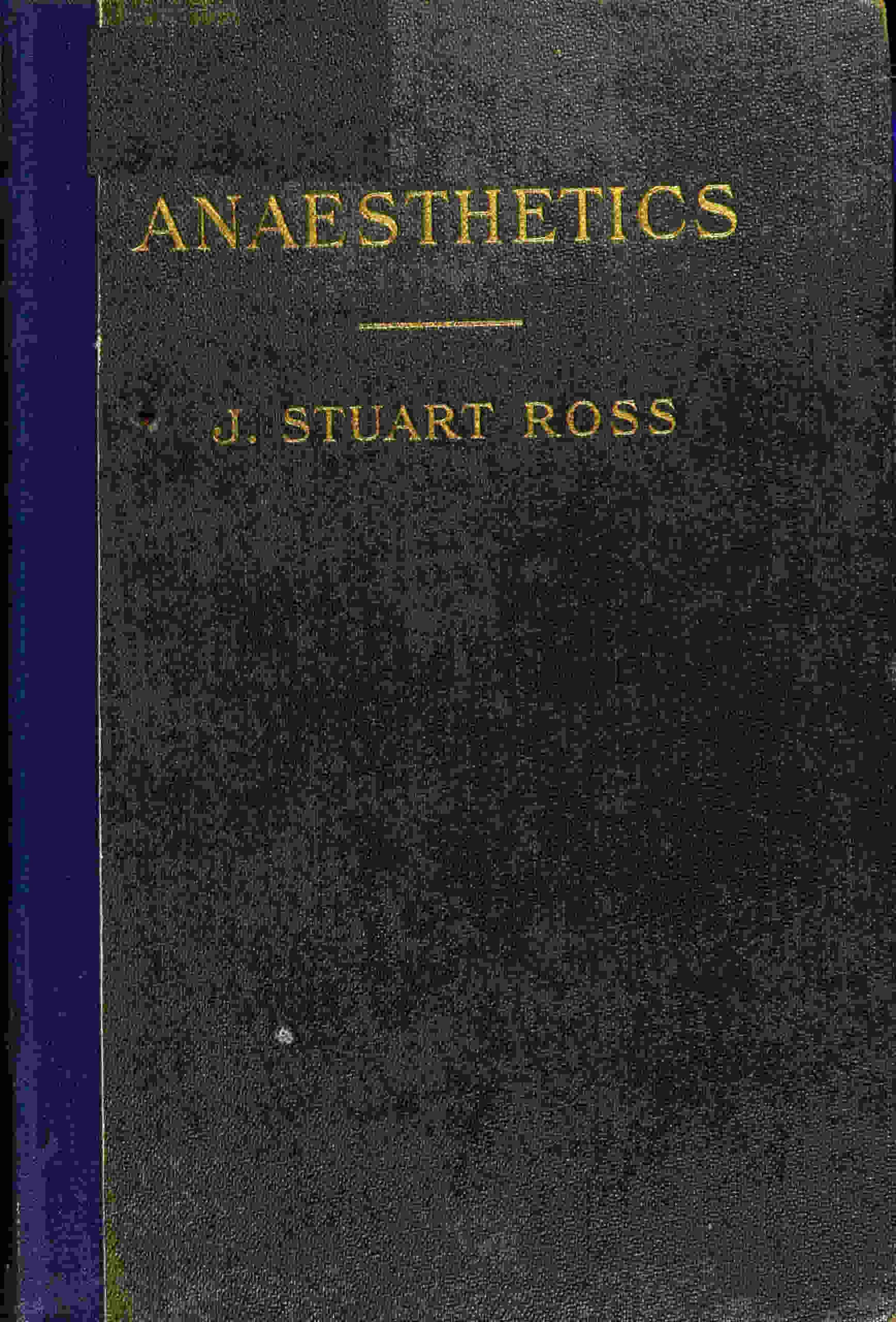 Handbook of Anæsthetics