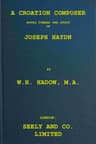 A Croatian Composer: Notes Toward the Study of Joseph Haydn