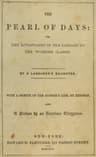 The Pearl of Days: Or, The Advantages of the Sabbath to the Working Classes