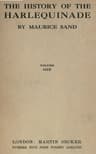 The History of the Harlequinade, Volume 1 (of 2)