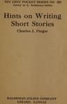 Hints on Writing Short Stories