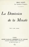 La Démission De La Morale