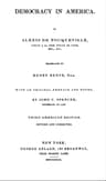 Democracy in America — Volume 1