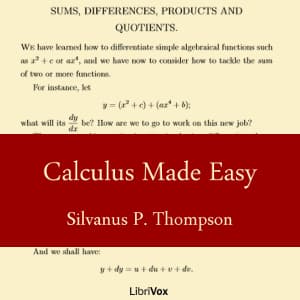 Calculus Made Easy