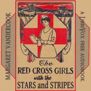 Red Cross Girls with the Stars and Stripes