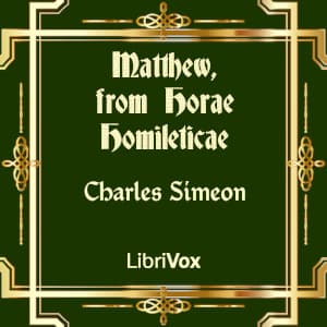 Matthew, from Horae Homileticae