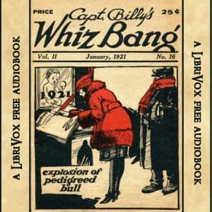 Captain Billy's Whiz Bang, Vol. 2. No. 16, January, 1921