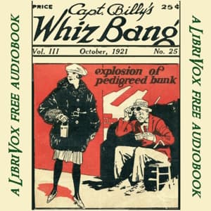 Captain Billy's Whiz Bang, Vol. 3, No. 25, October, 1921