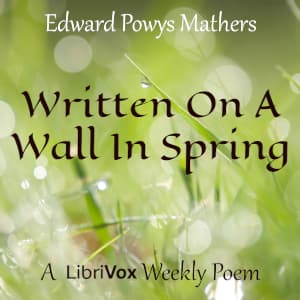 Written On A Wall In Spring
