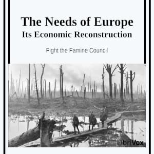 Needs of Europe, Its Economic Reconstruction
