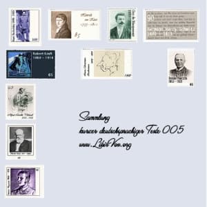 Sammlung kurzer deutscher Prosa 005