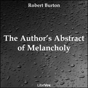 Author's Abstract of Melancholy