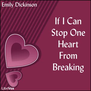 If I Can Stop One Heart From Breaking