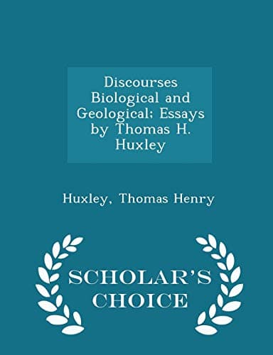 Discourses: Biological & Geological: Essays