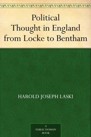 Political Thought in England from Locke to Bentham