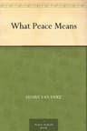 What Peace Means