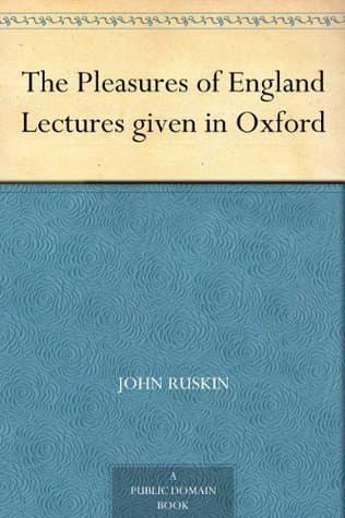 The Pleasures of England: Lectures Given in Oxford