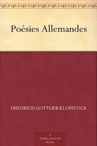 Poésies Allemandes
