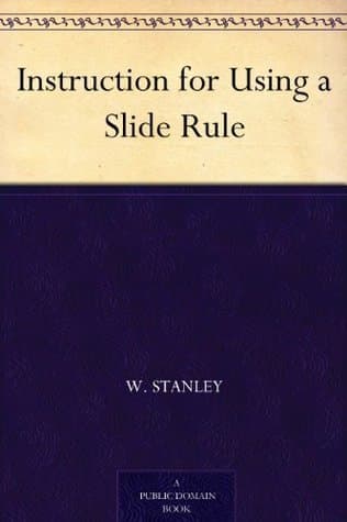 Instruction for Using a Slide Rule