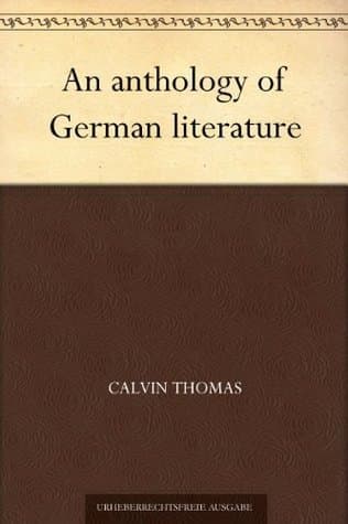 An Anthology of German Literature